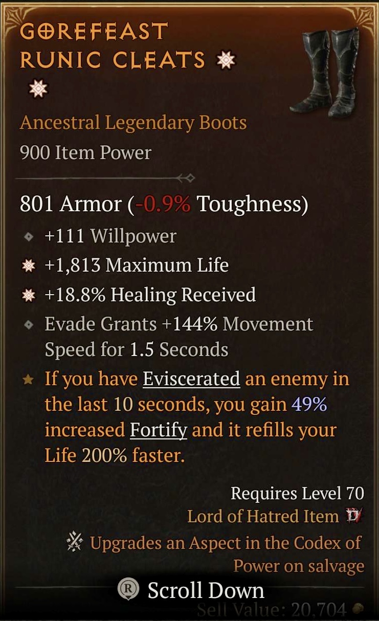 Gorefeast Runic Cleats (2GA)
