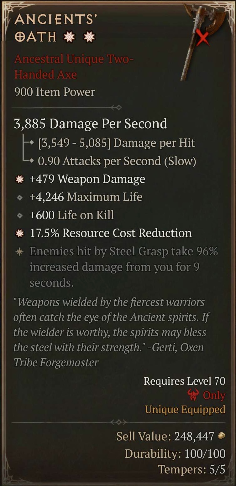 Ancients' Oath (2GA)