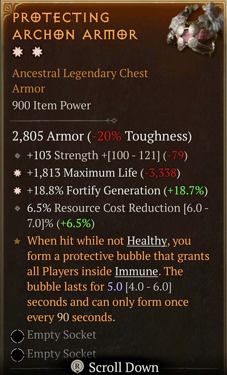 Protecting Archon Armor (2GA)